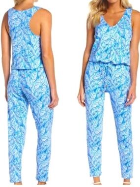LILLY PULIZTER Jumpsuit EUC size XS